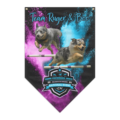 ruger roo  Pennant Banner