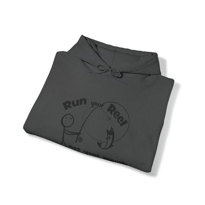 RUN YOUR REEL - 7 Unisex Heavy Blend™ Hooded Sweatshirt