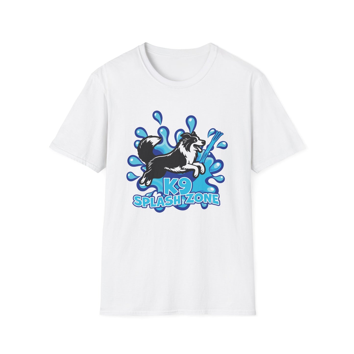 K9 SPLASH ZONE Unisex Softstyle T-Shirt