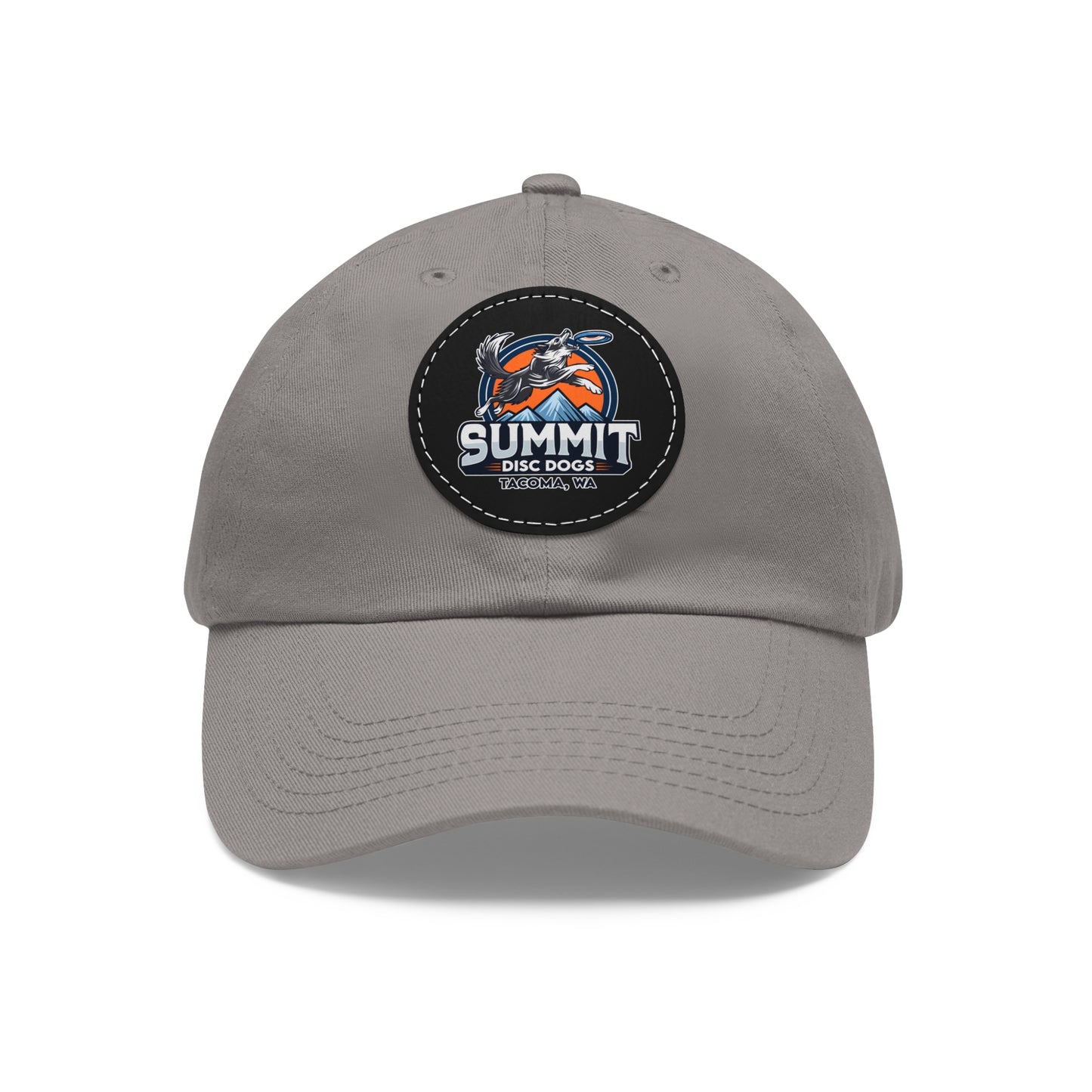 *SUMMIT DISC DOGS  Hat with Leather Patch (Round)
