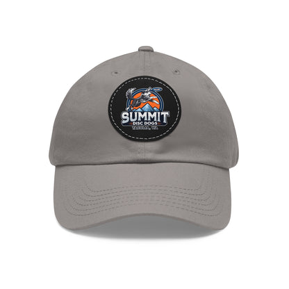 *SUMMIT DISC DOGS  Hat with Leather Patch (Round)