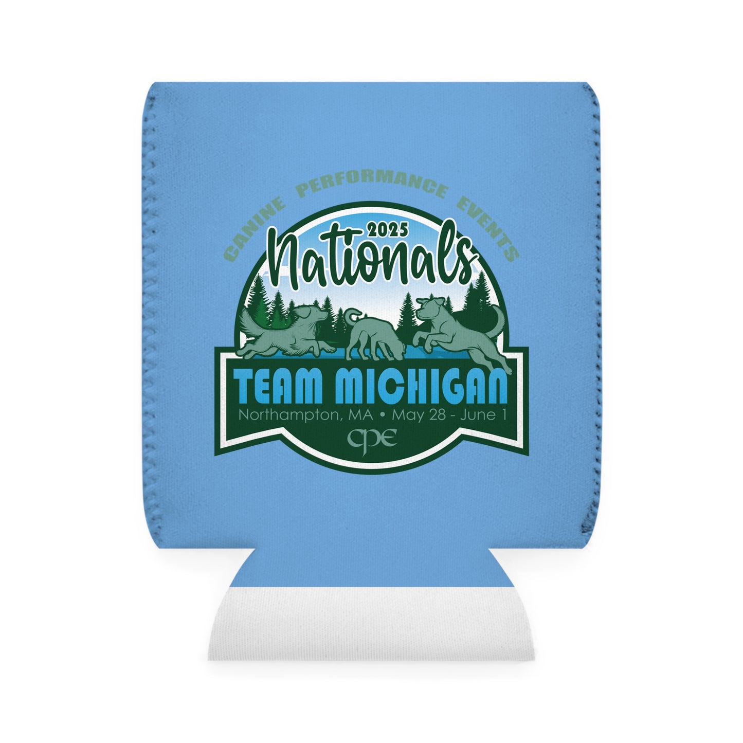 CPE TEAM MICHIGAN Can Cooler Sleeve