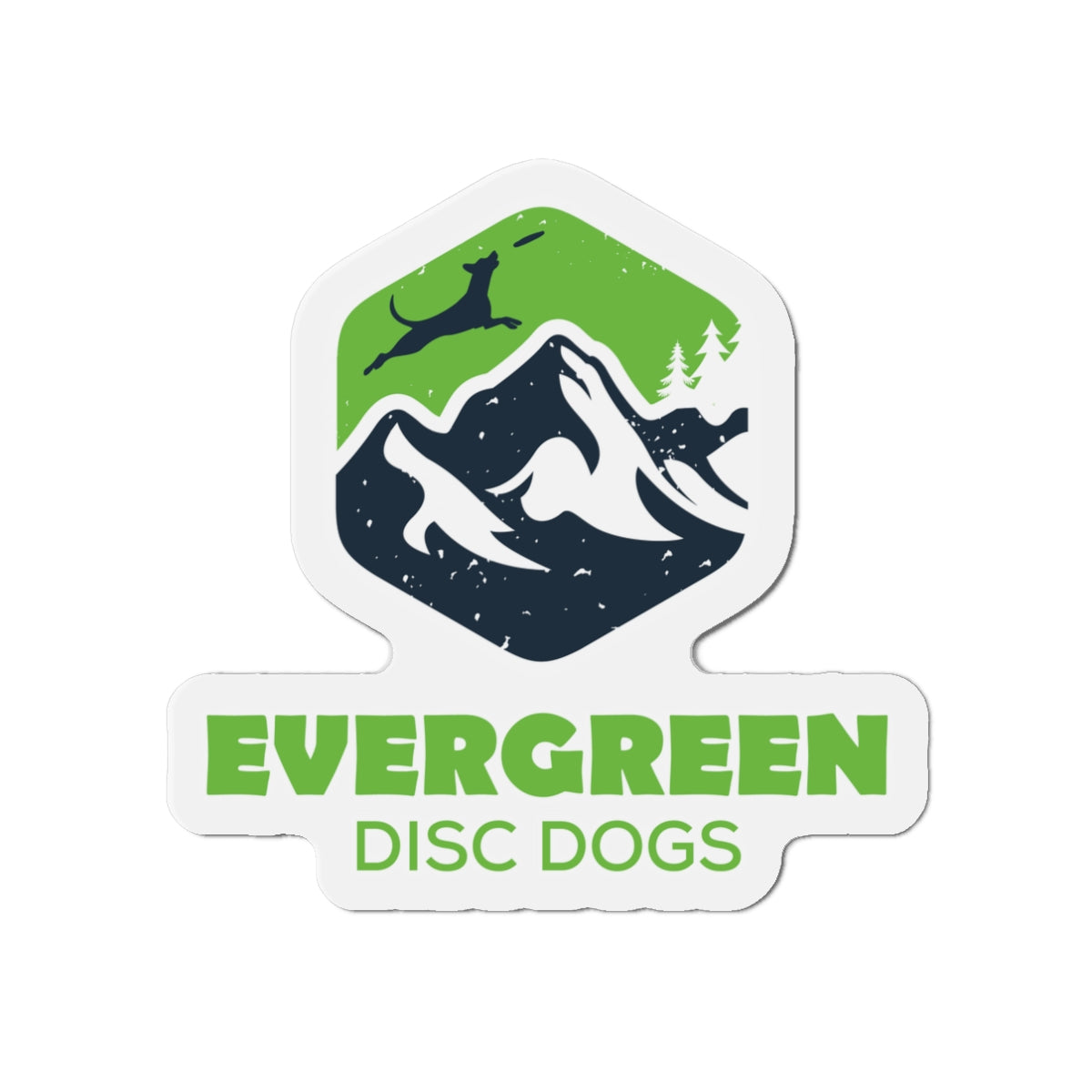 EVERGREEN DISC DOGS Magnets