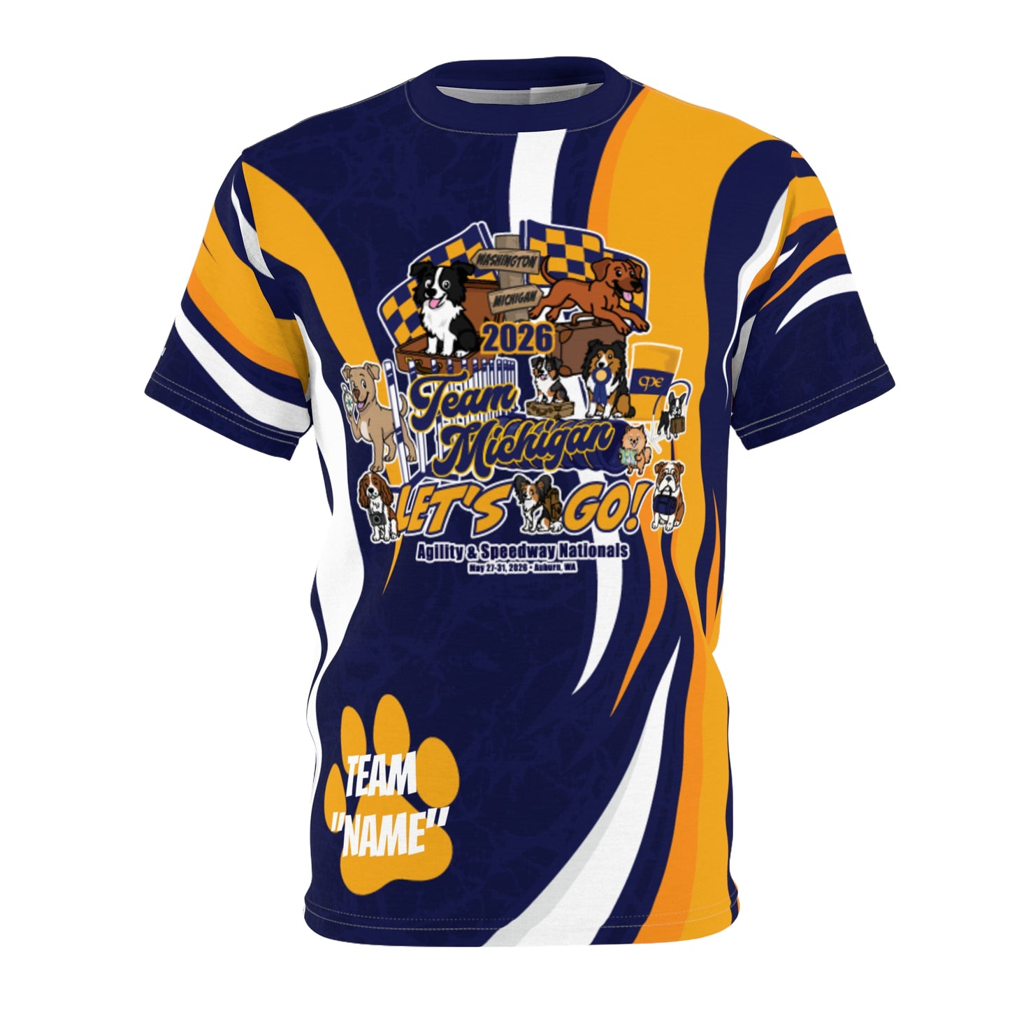TEAM MICHIGAN JERSEY - ADD NAME!