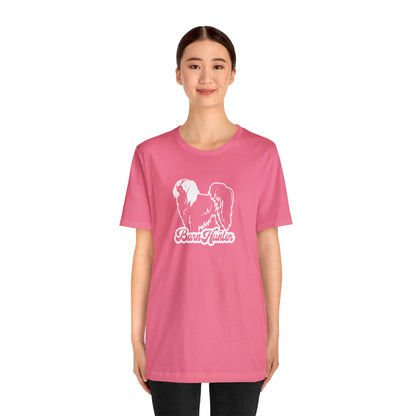 Phalene (Papillon) Barn Hunt3  - Unisex Jersey Short Sleeve Tee