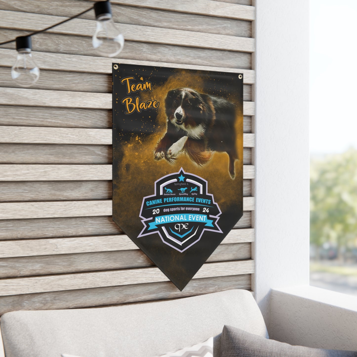 BLAZE Pennant Banner