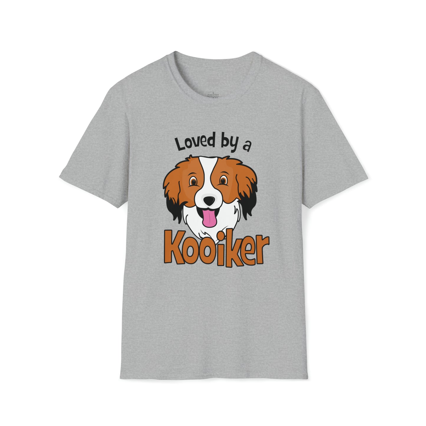 LOVED BY A KOOIKER (FACE) Unisex Softstyle T-Shirt