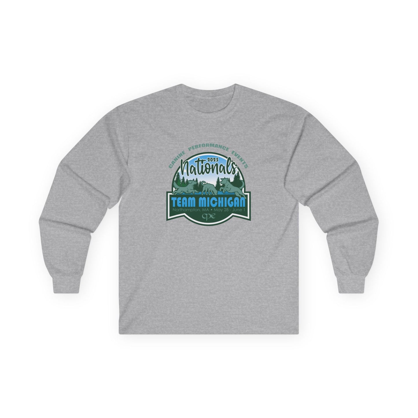 CPE TEAM MICHIGAN Unisex Ultra Cotton Long Sleeve Tee