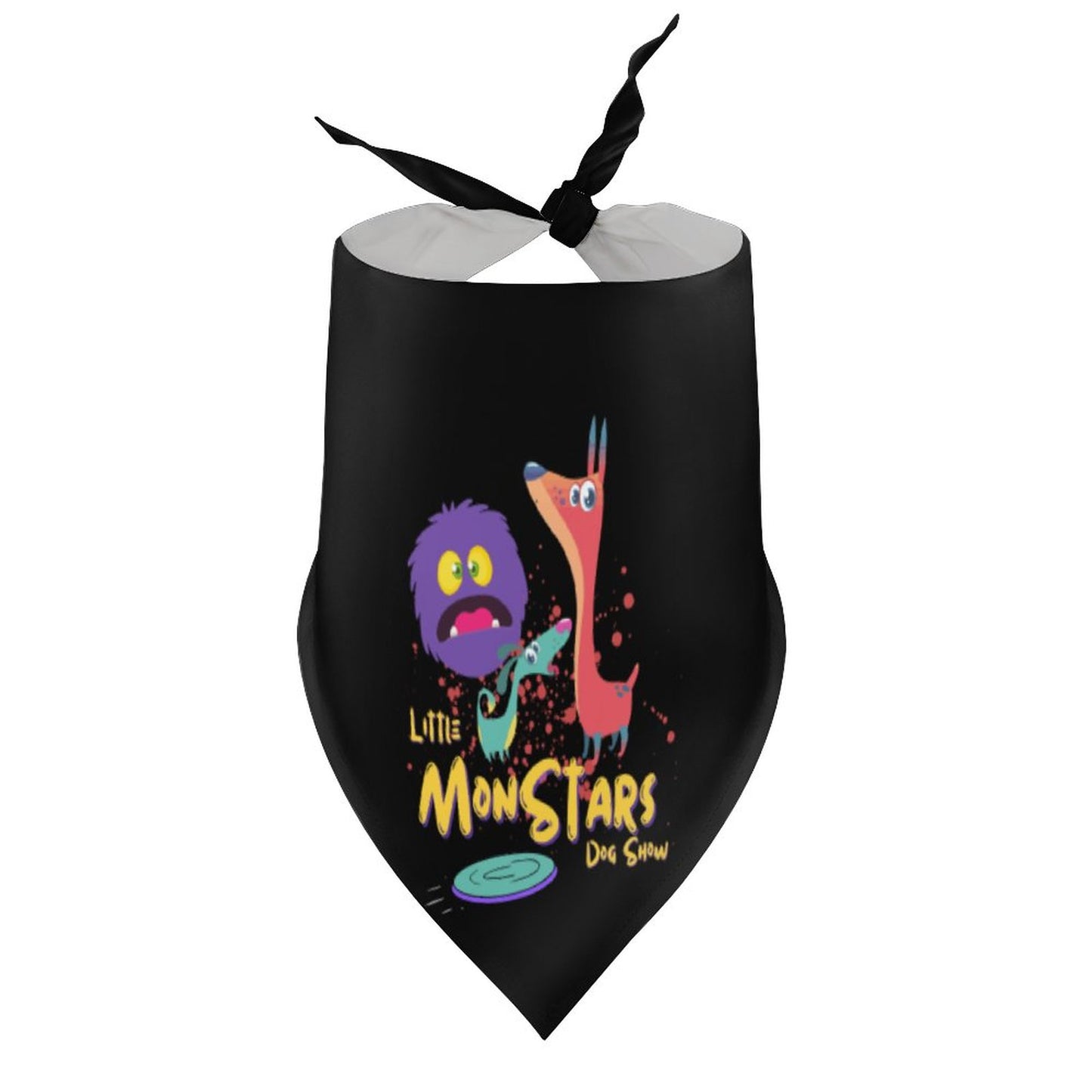 LITTLE MONSTERS customized dog bandana