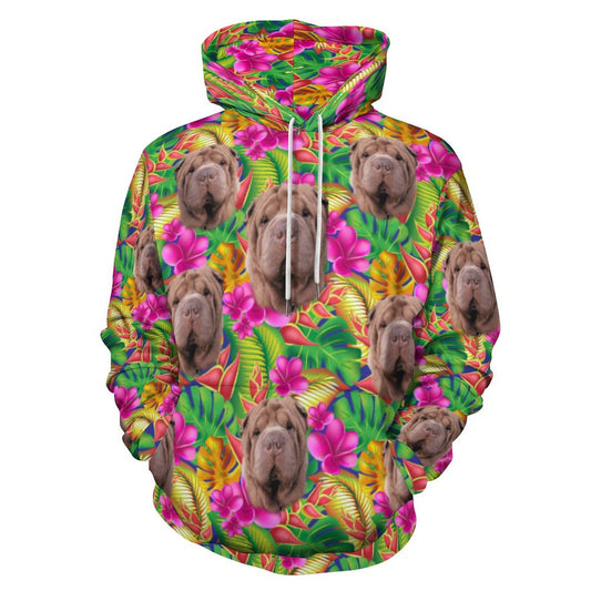 Custom Hoodie FACE PATTERN