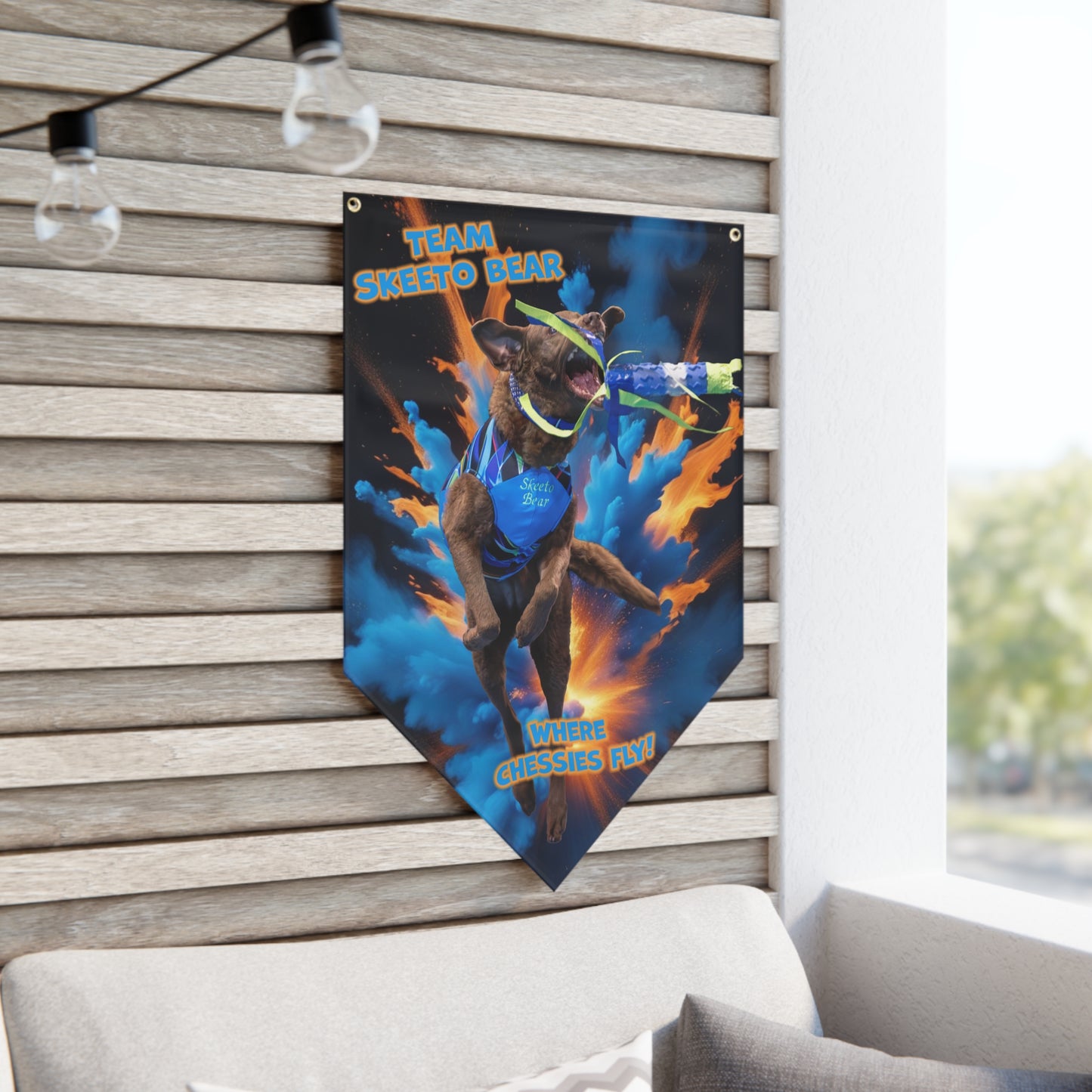 SKETTO BEAR 2024 Pennant Banner