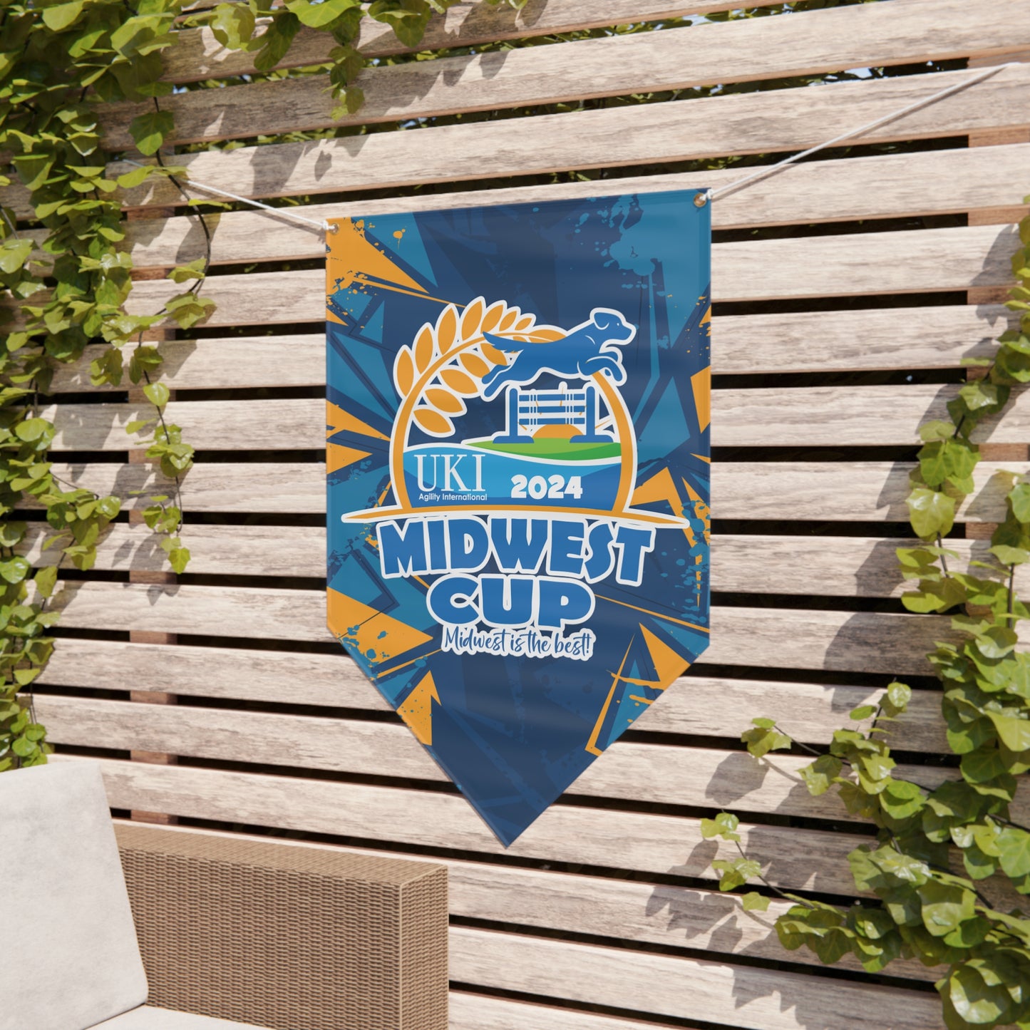 UKI MIDWEST CUP Pennant Banner