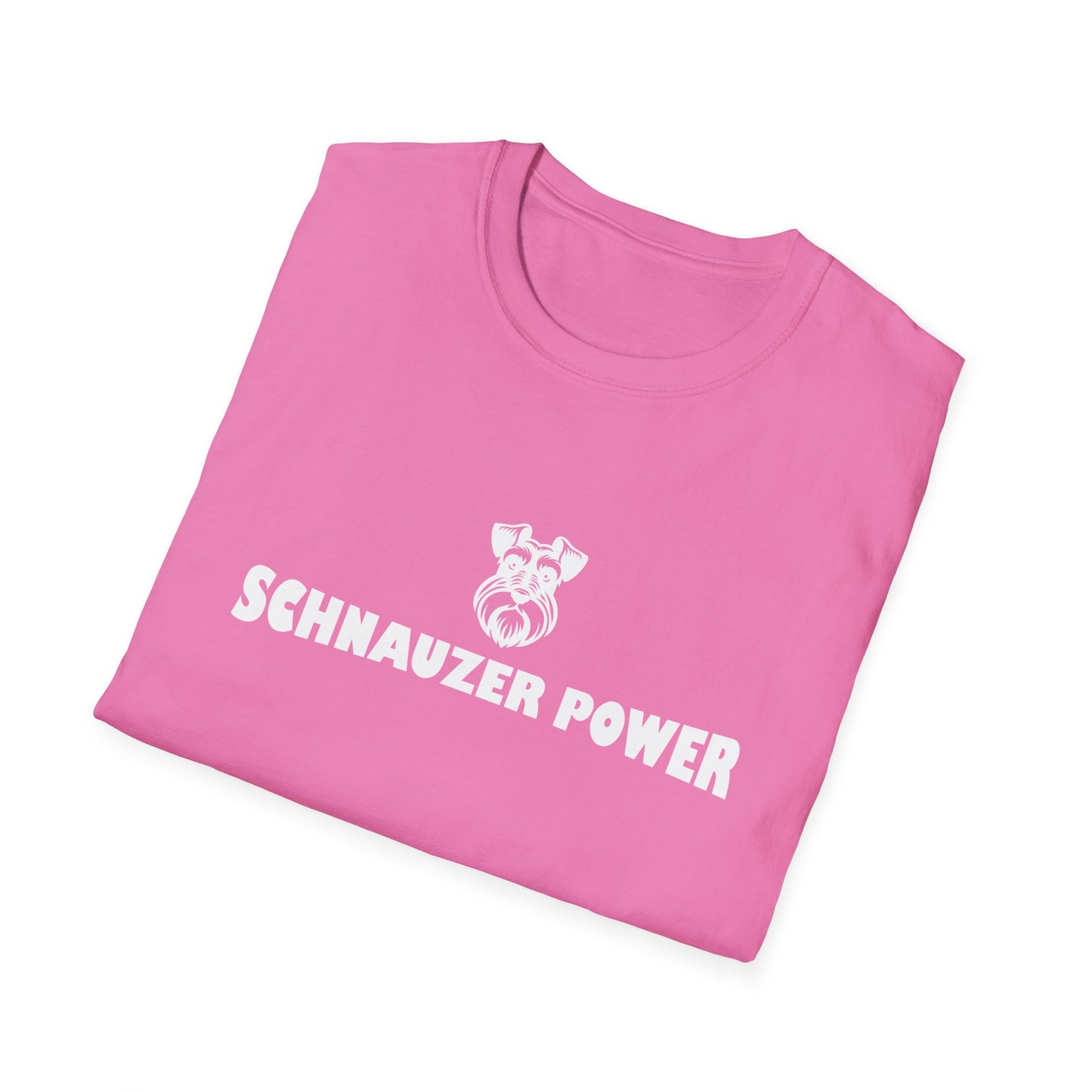 SCHNAUZER POWER Unisex Softstyle T-Shirt