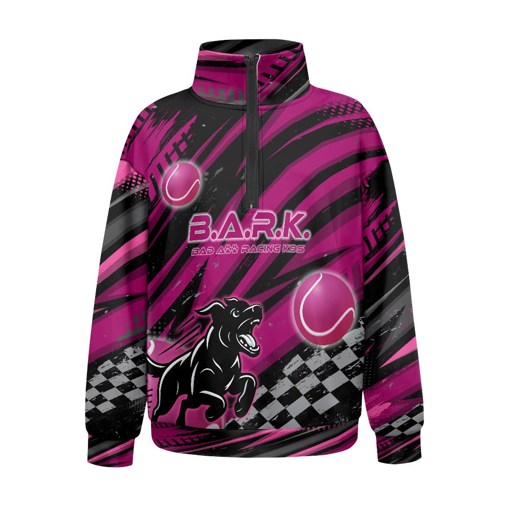 Women's long sleeve zipper sweatshirt