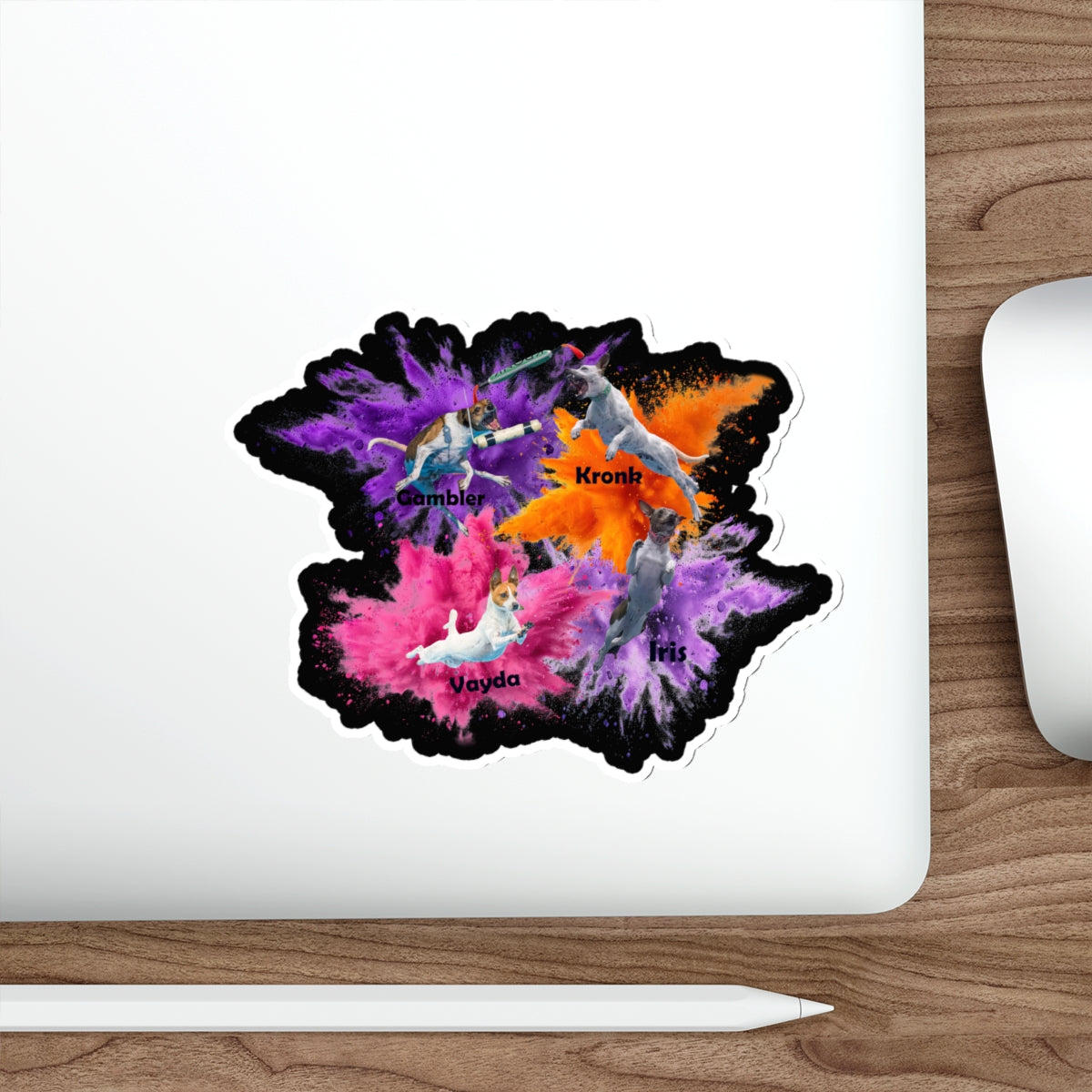 NOT SO NEKID Die-Cut Stickers