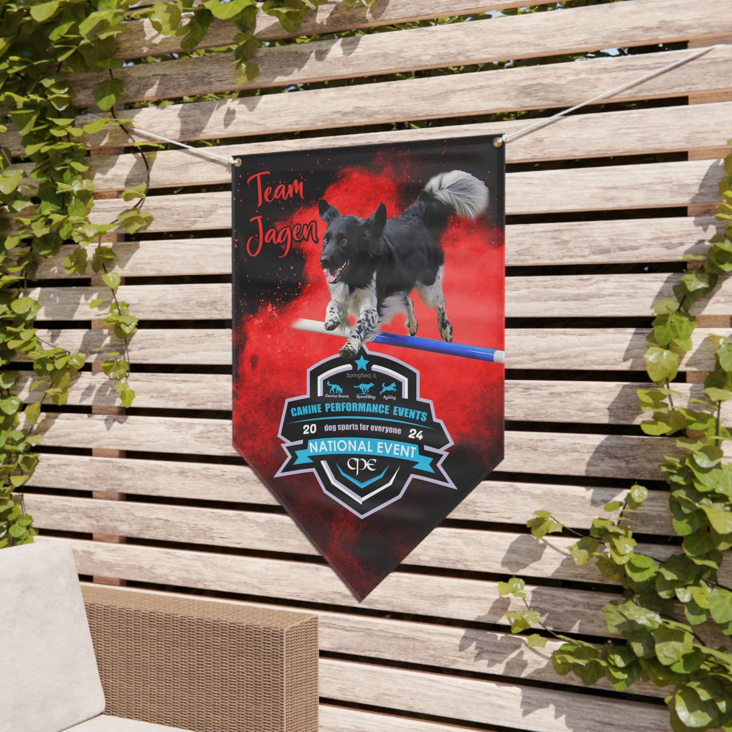 CPE TEAM jagen  Pennant Banner