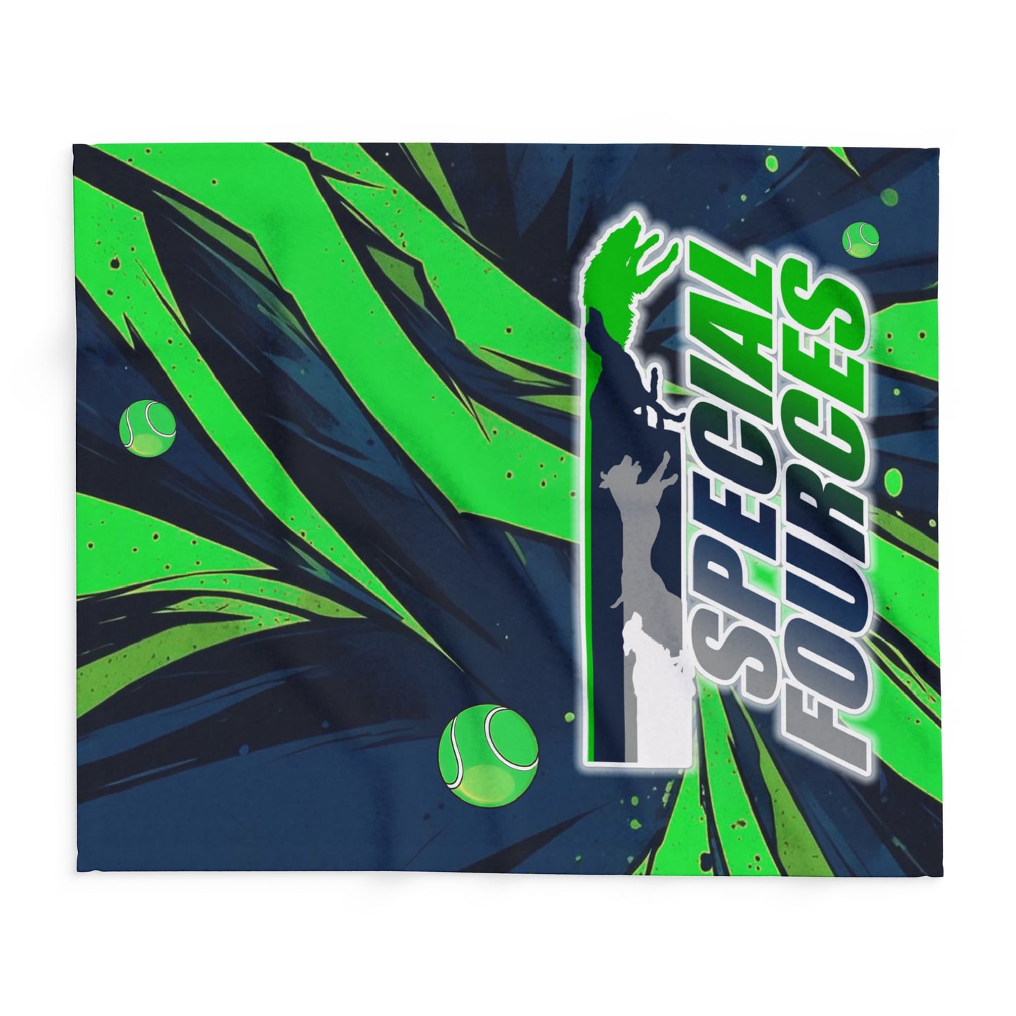 SPECIAL FORCES FLYBALL  Arctic Fleece Blanket