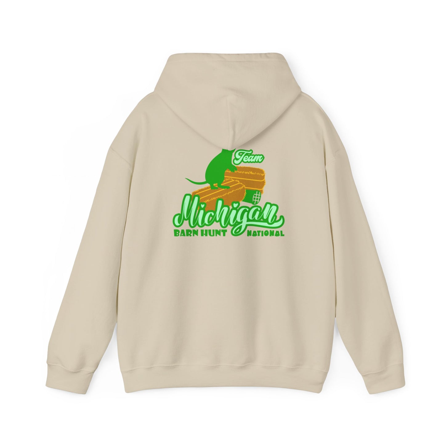 MICHIGAN BARN HUNT Unisex Heavy Blend™ Hooded Sweatshirt