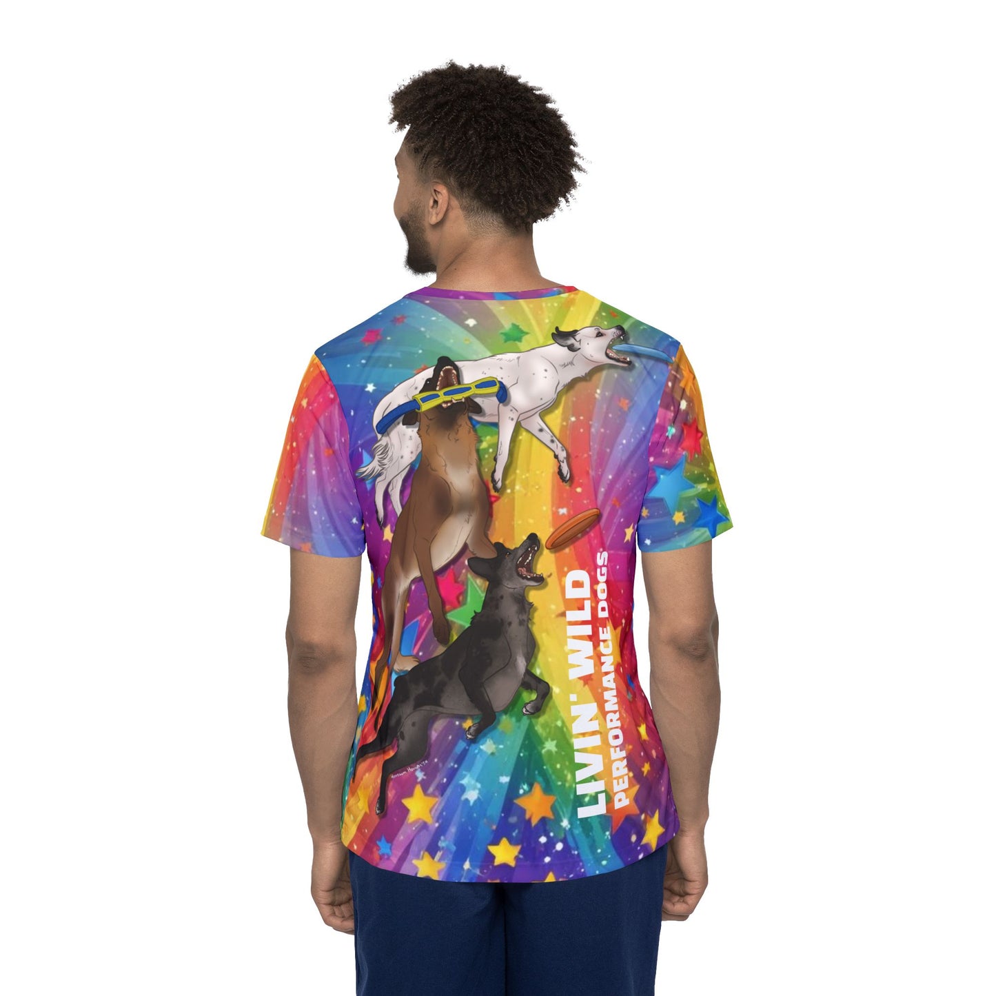 LIVIN' WILD PD - RAINBOW STARS - Jersey