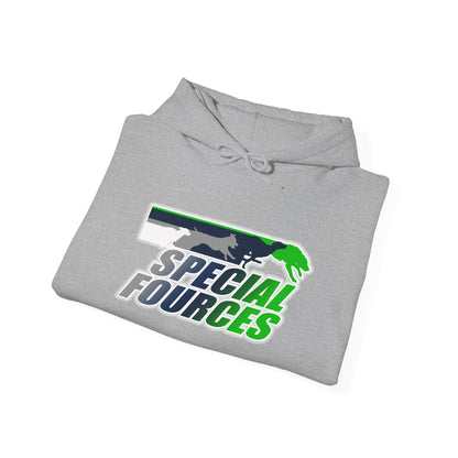 SPECIAL FORCES FLYBALL  Unisex Heavy Blend™ Hooded Sweatshirt