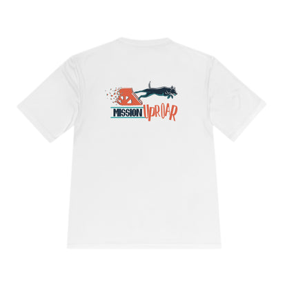 MISSION UPROAR Unisex Moisture Wicking Tee