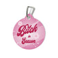 BIS  - Pink Sparkle _ Pet Tag