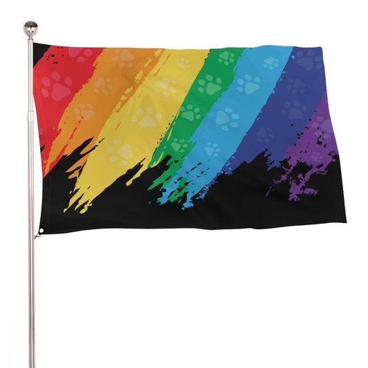 RAINBOW PAWS Flag