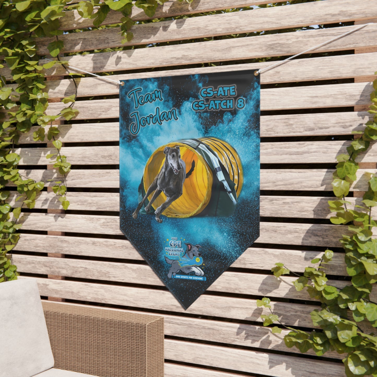 CPE BANNER JORDAN Langlois Pennant Banner