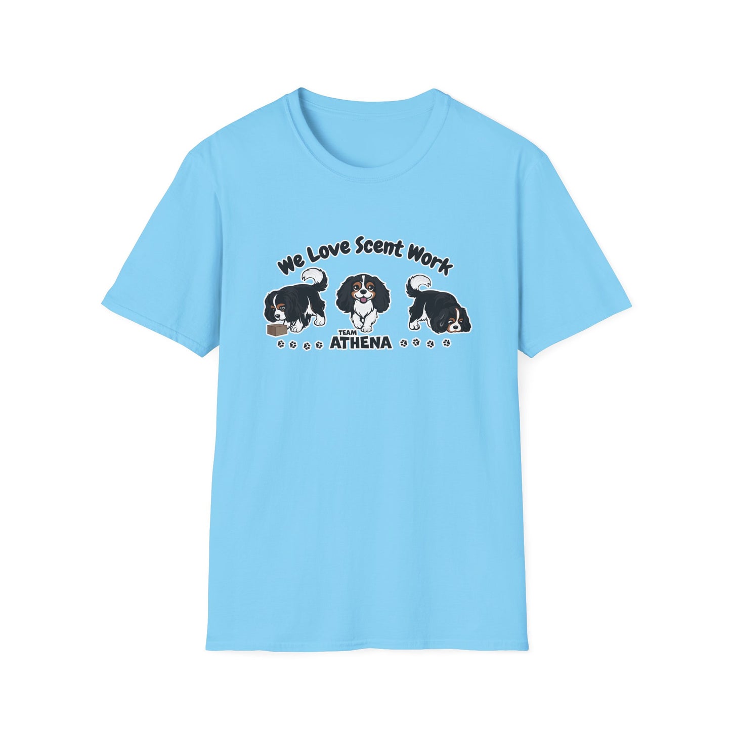 3 TEAM ATHENA SNIFF Unisex Softstyle T-Shirt