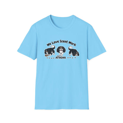 3 TEAM ATHENA SNIFF Unisex Softstyle T-Shirt