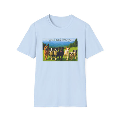 wild & woofy Unisex Softstyle T-Shirt