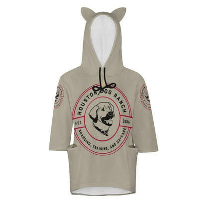 HOUSTON DOG RANCH  Hooded Pullover DS004 (All-Over Printing)
