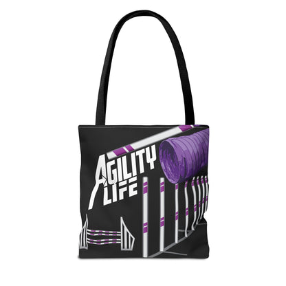 AGILITY LIFE BLACK Tote Bag