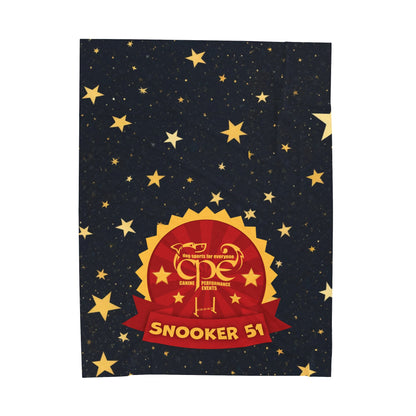 CPE SNOOKER 51 Velveteen Plush Blanket