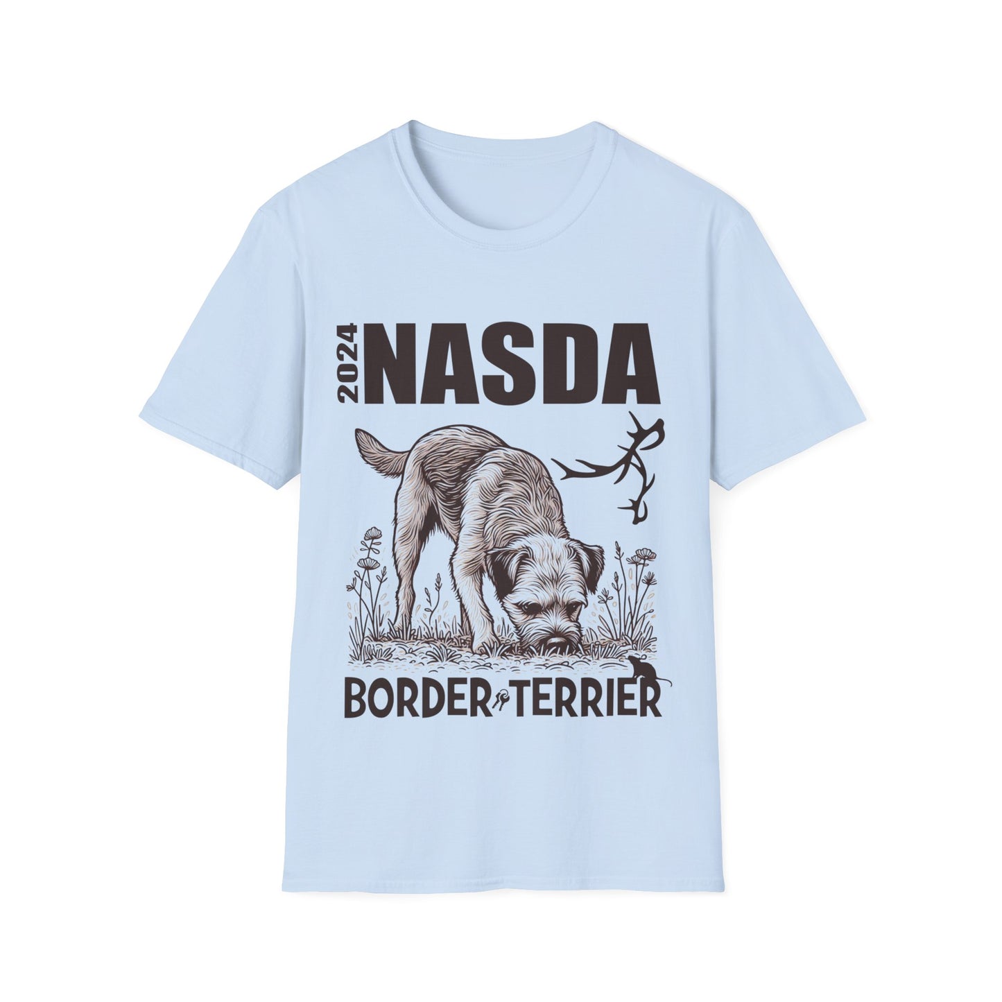 REASON/VERI  TEAM BORDER TERRIER.2 - NASDA  Unisex Softstyle T-Shirt