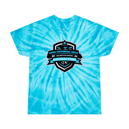 TEAM GRACIE CPE BLUE Tie-Dye Tee, Cyclone