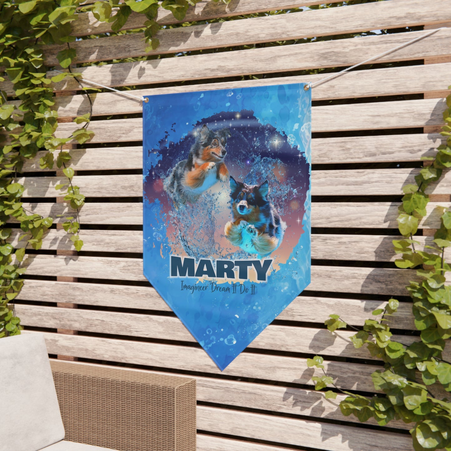 MARTY Pennant Banner
