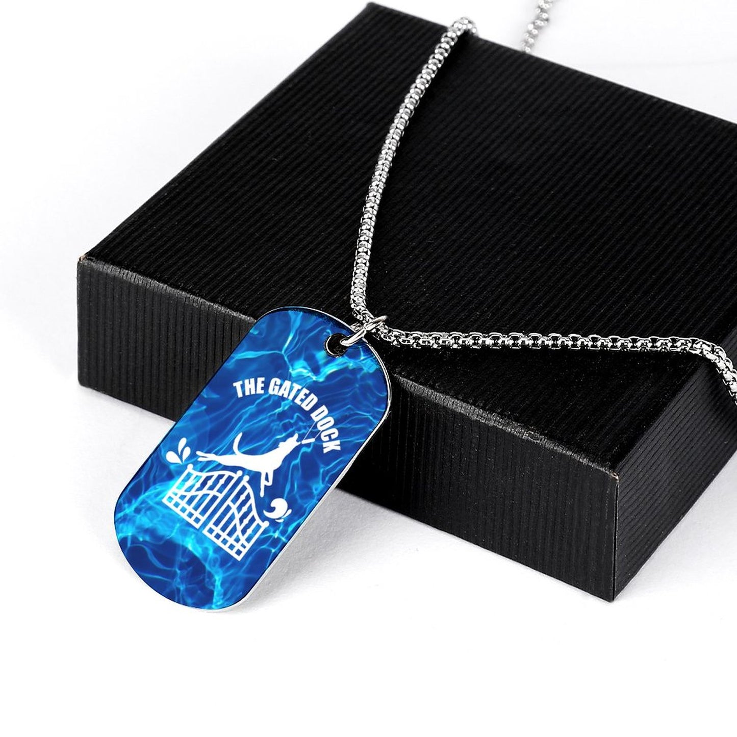 GATED DOCK - DOG TAG