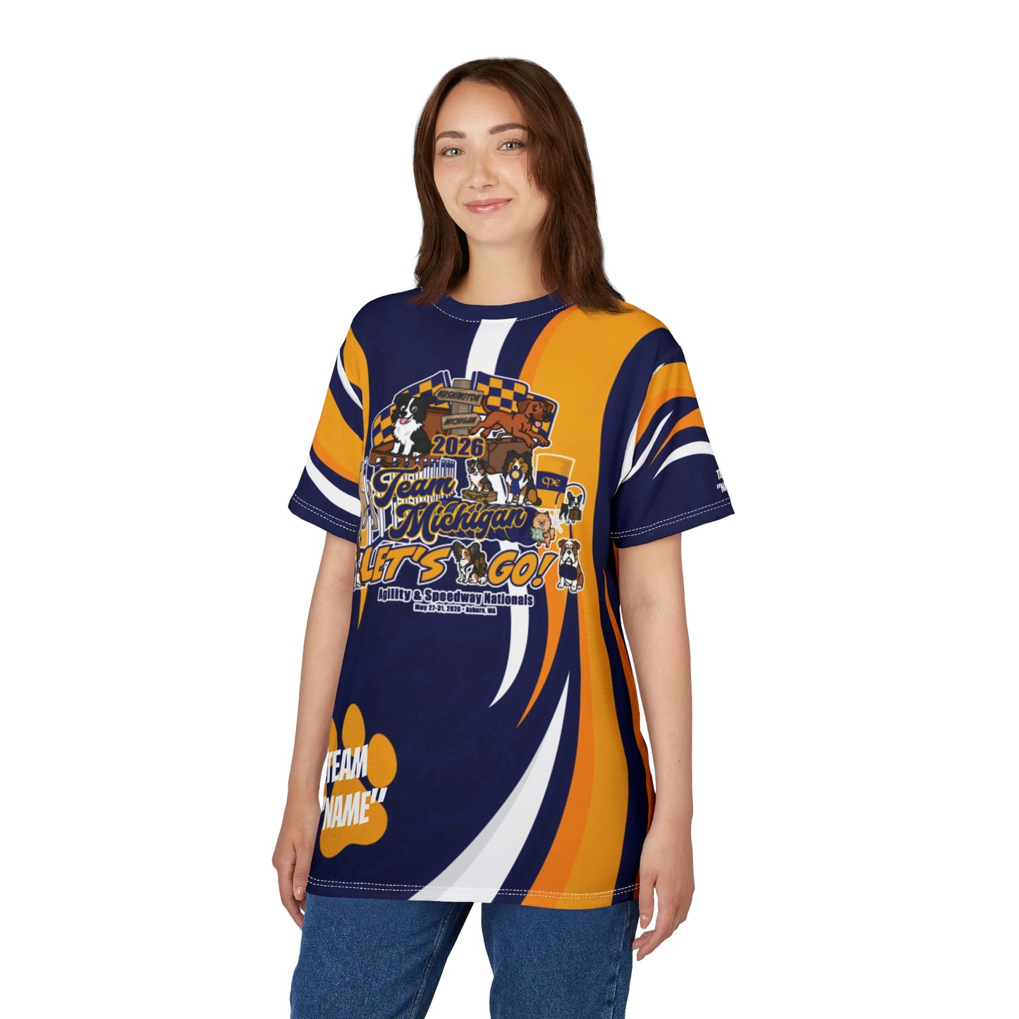 TEAM MICHIGAN JERSEY - ADD NAME!