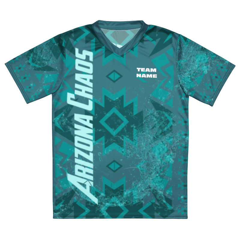 ARIZONA CHAOS JERSEY - V (TEAL & PURPLE)