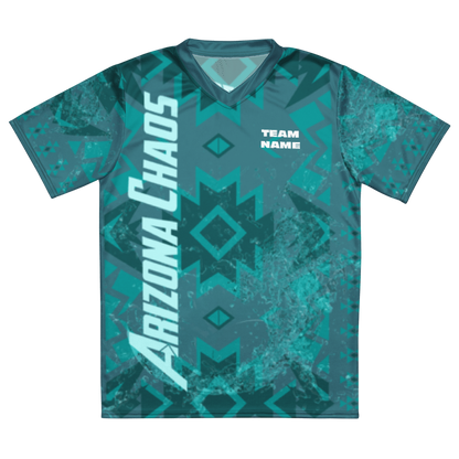 ARIZONA CHAOS JERSEY - V (TEAL & PURPLE)
