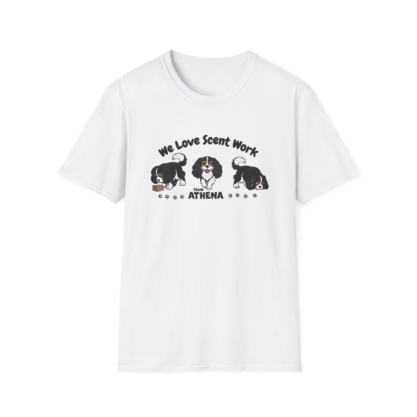 3 TEAM ATHENA SNIFF Unisex Softstyle T-Shirt