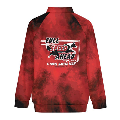 FULL SPEED AHEAD  Raglan Zip-up