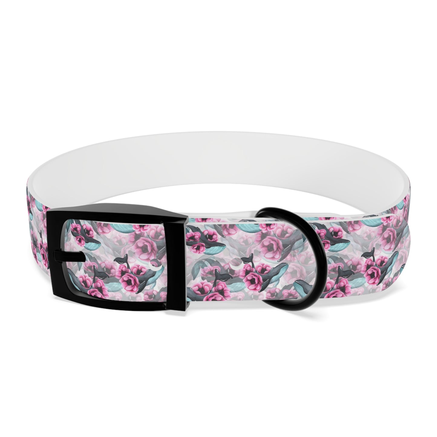 FLORAL ORCA  Dog Collar