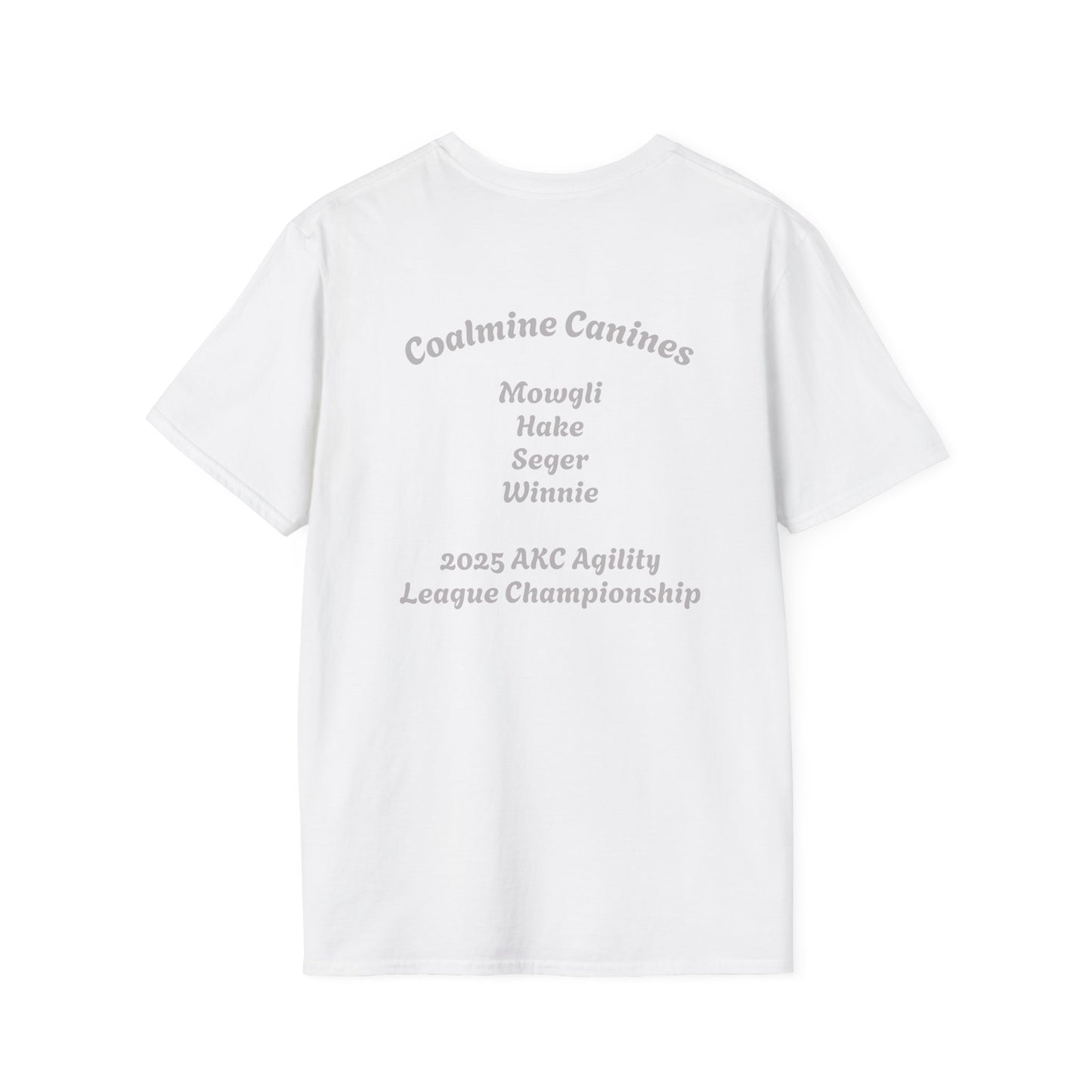 Coalmine Canines Unisex Softstyle T-Shirt
