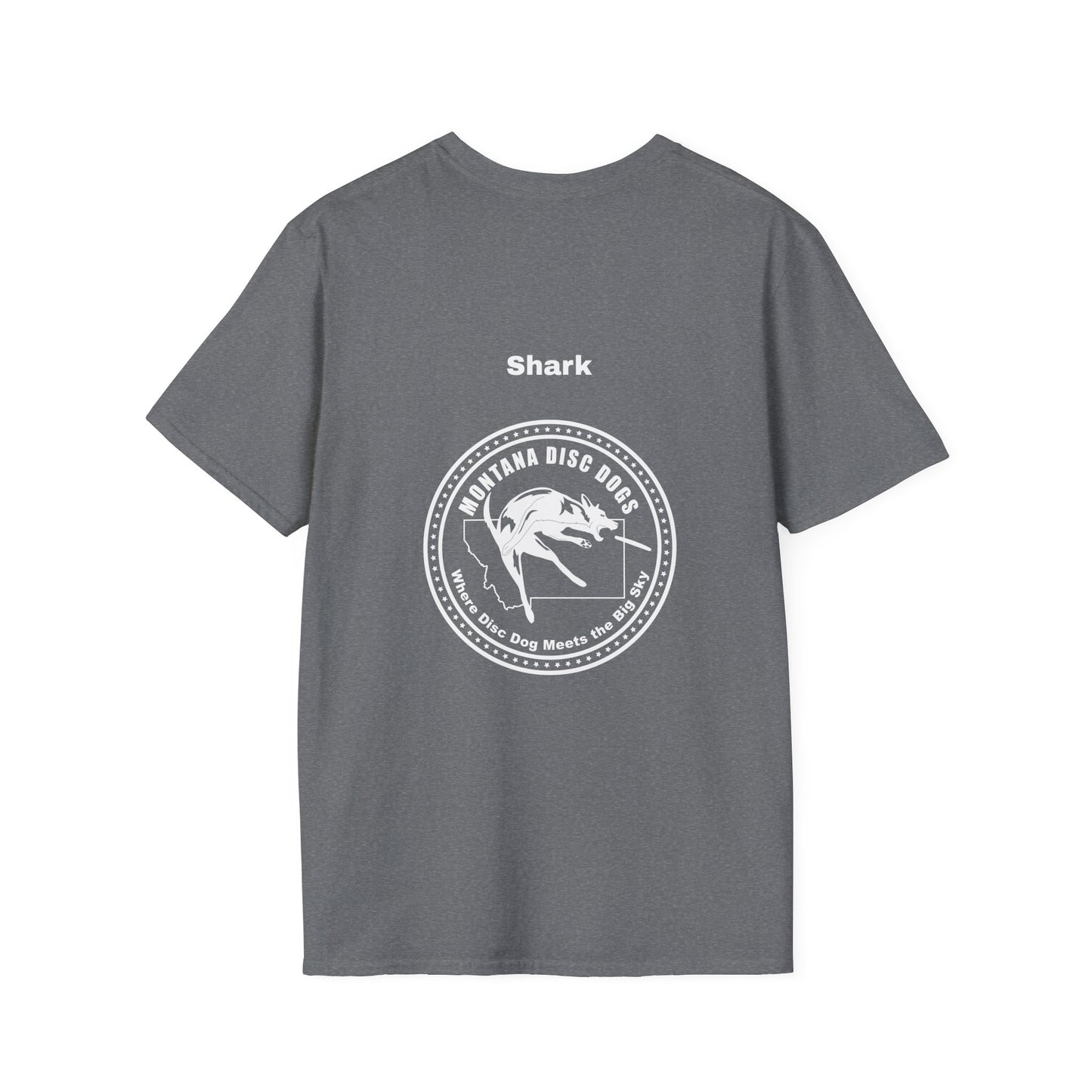 Shark *MONTANA DISC DOGS Unisex Softstyle T-Shirt