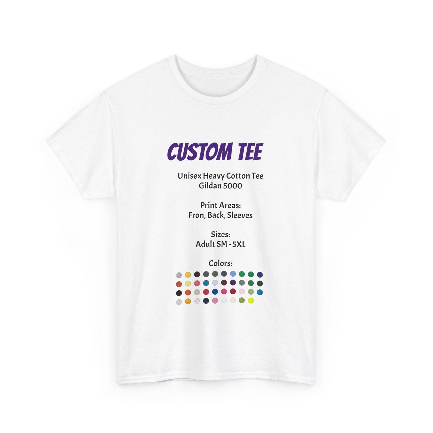 CATALOG Unisex Heavy Cotton Tee
