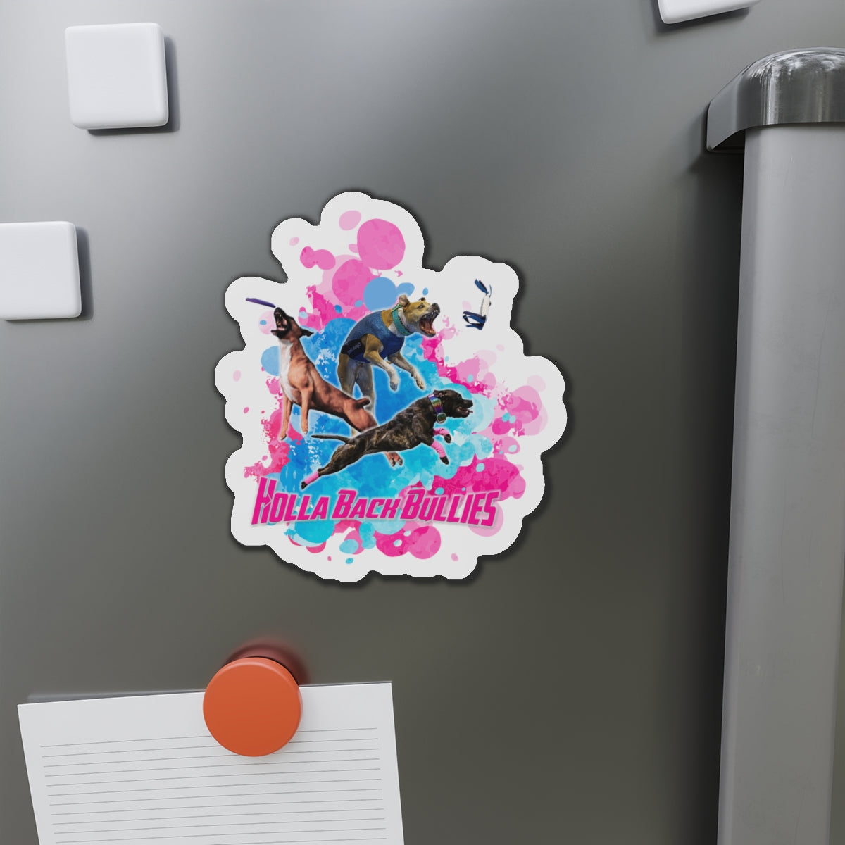 HOLLA BACK BULLIES Die-Cut Magnets