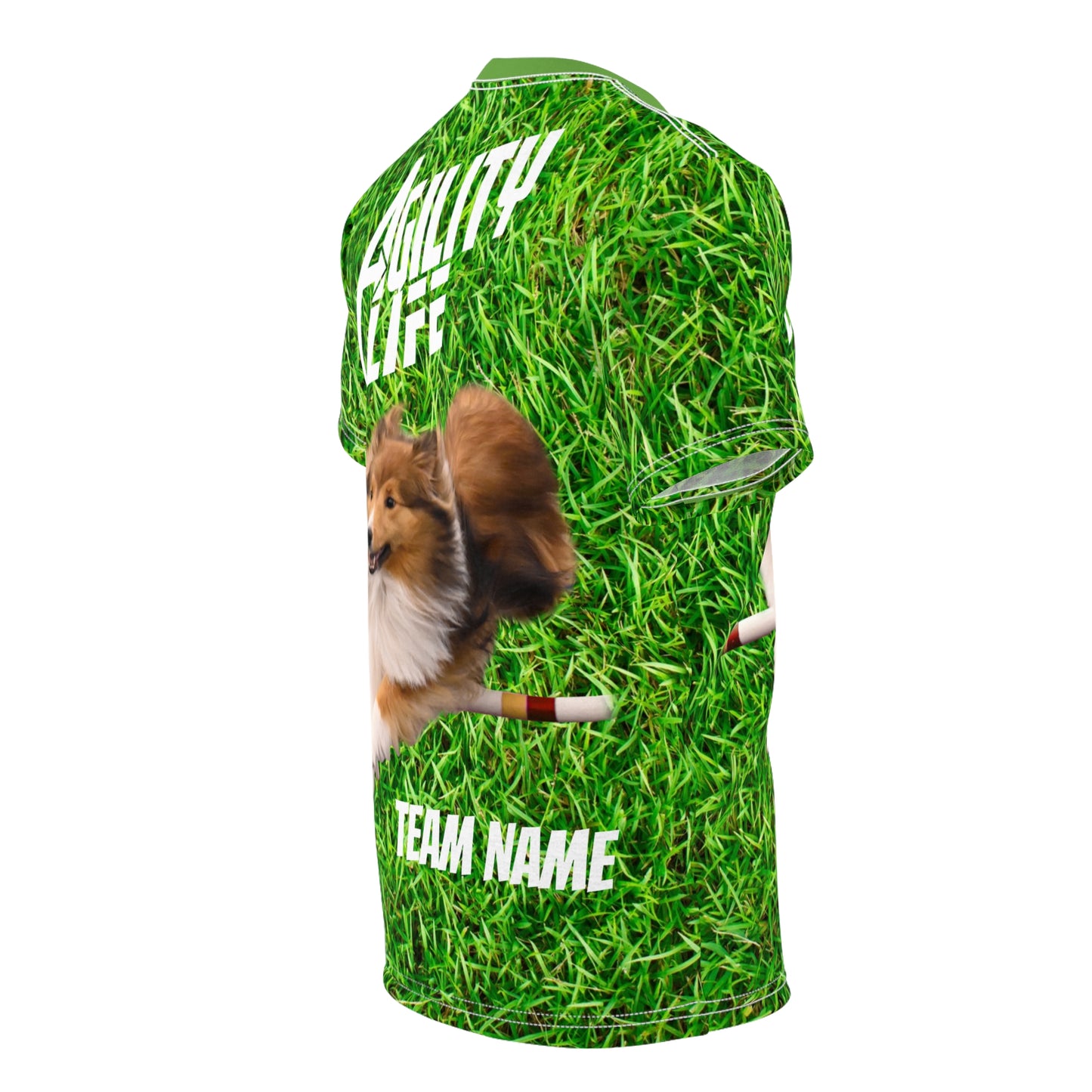 AGILITY LIFE  - GRASS - CUSTOM PHOTO JERSEY
