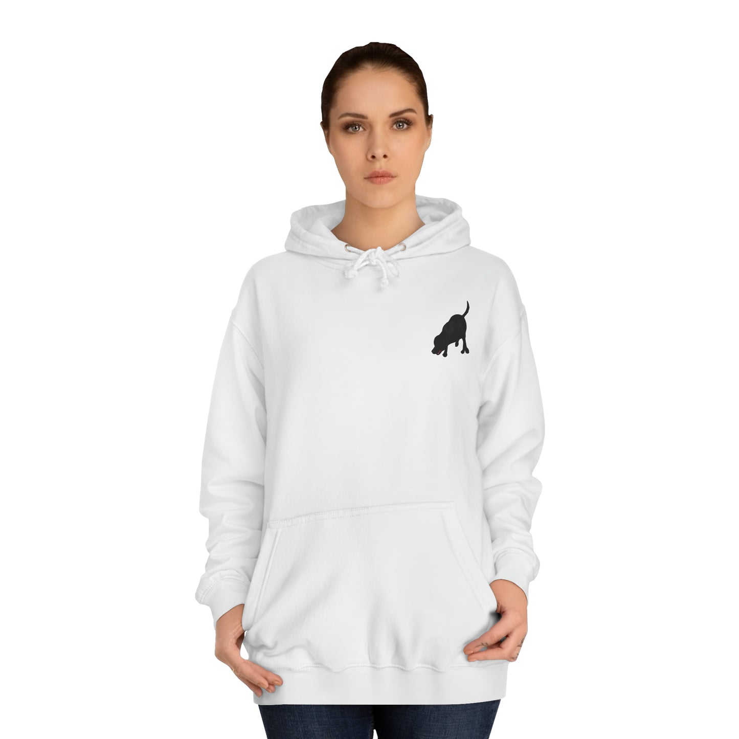 Copy of DS TESLA BARN HUNT Unisex College Hoodie